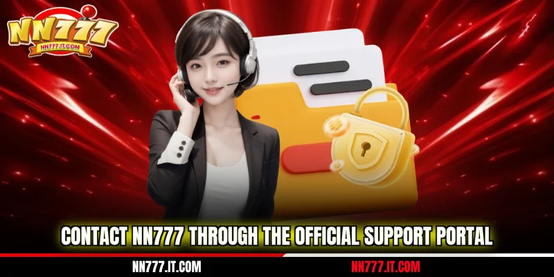 Contact NN777 through the official support portal